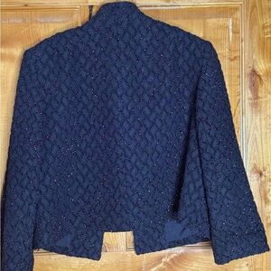 Kasper sparkle black jacket